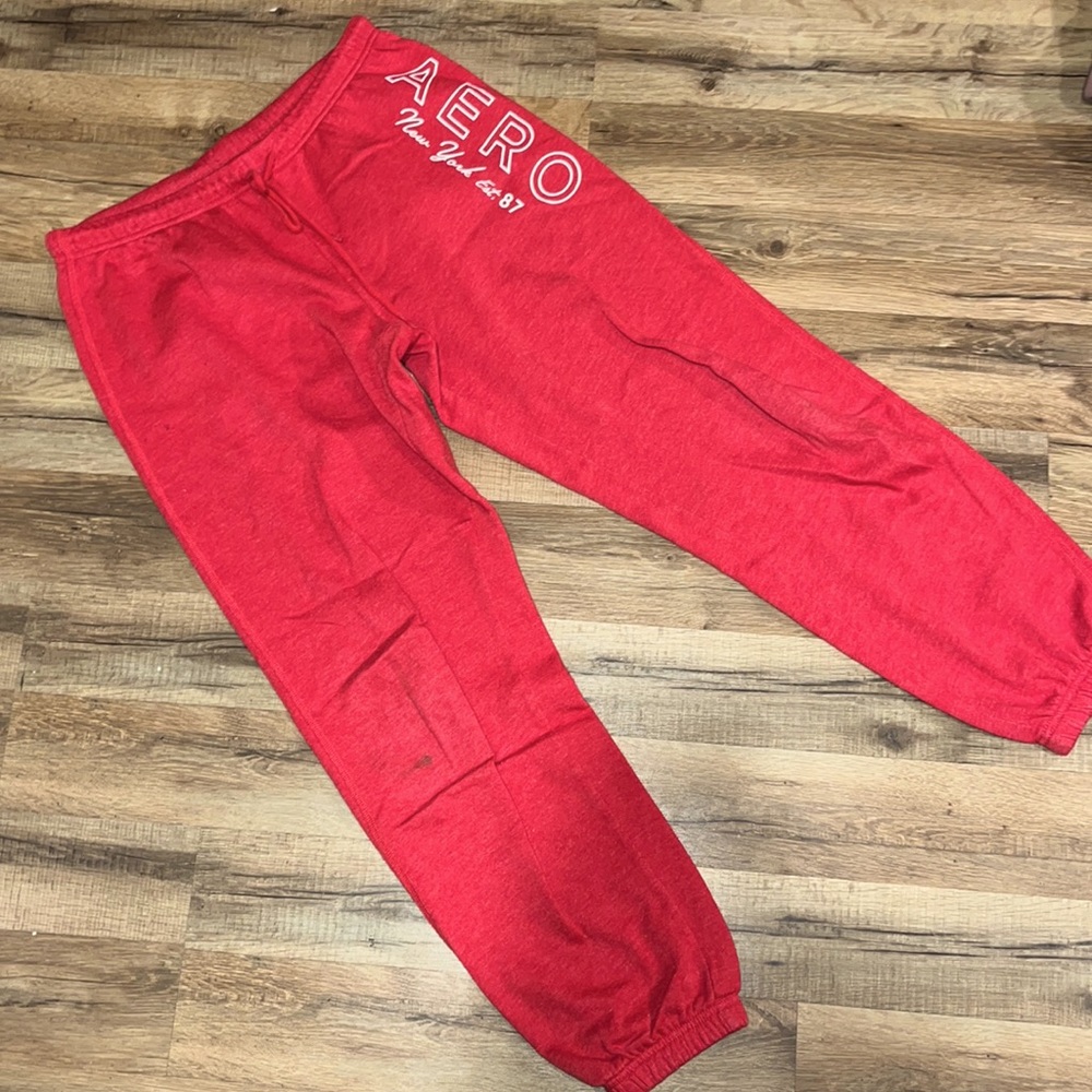 Girls Red Sweatpants